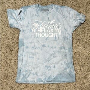 Blue Tie-Dye Karma TS T-Shirt